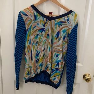 Missoni for Target Mixed media top XL